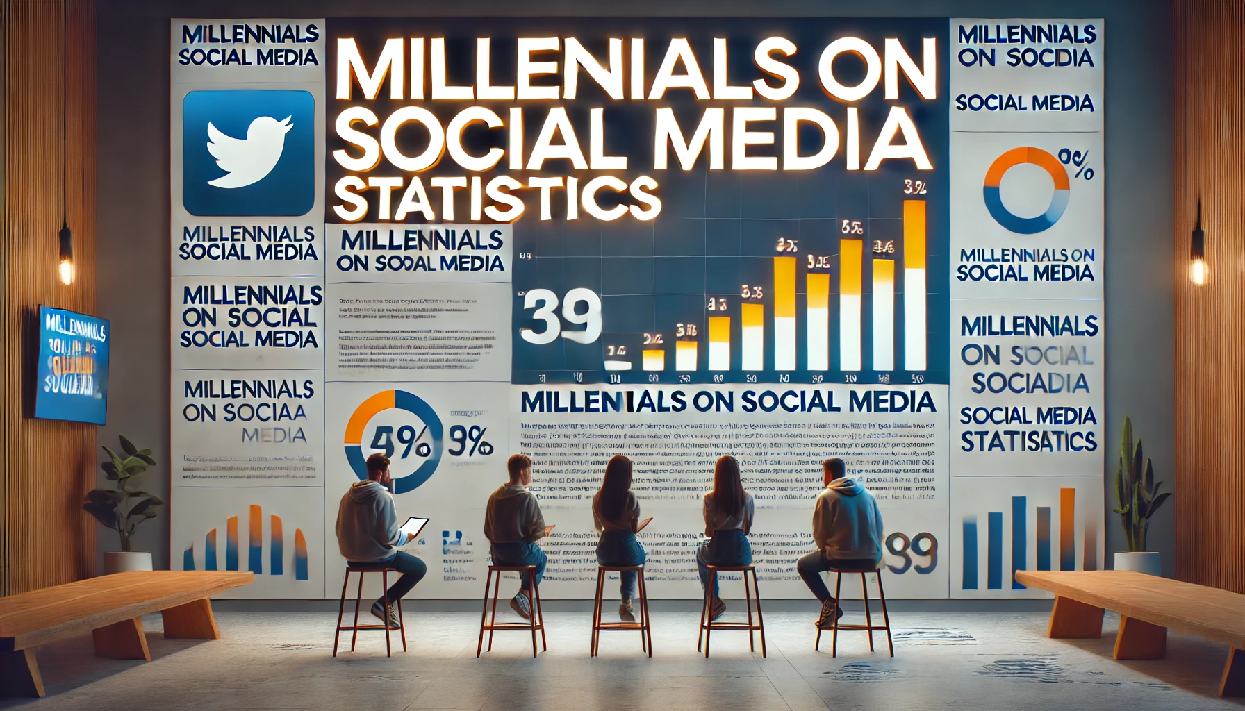 Millennials On Social Media Statistics