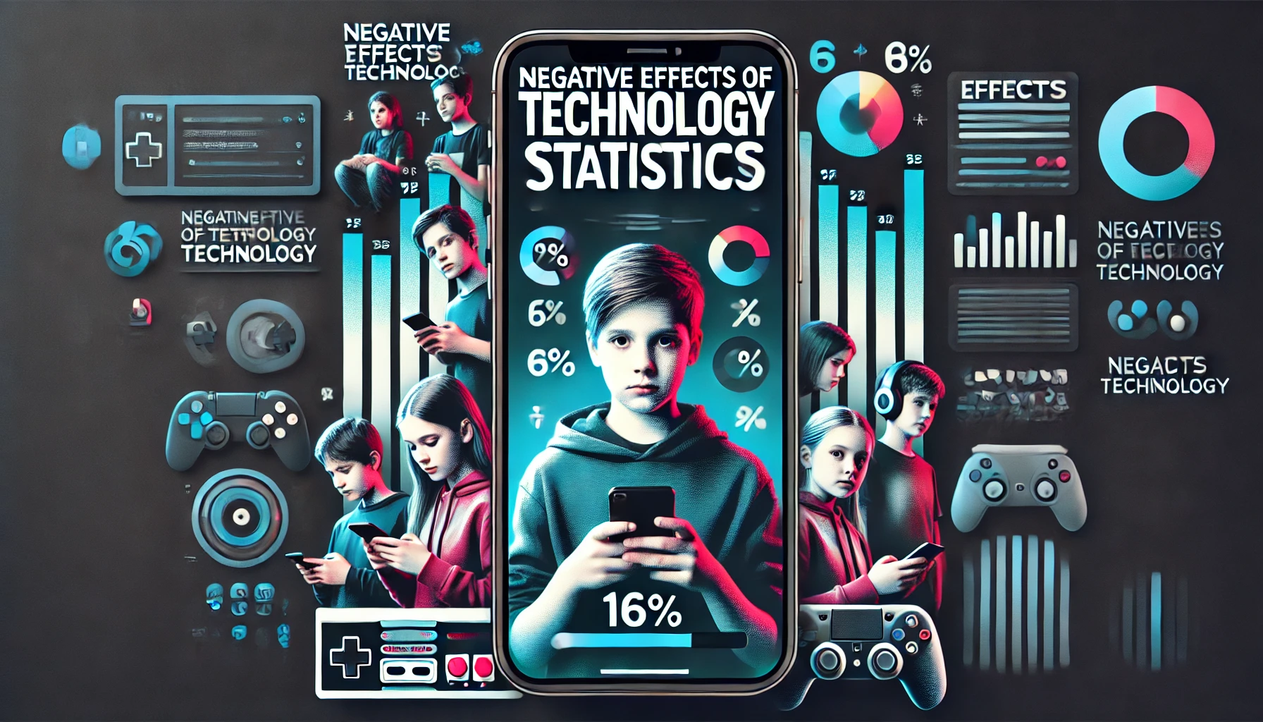 Negative Effects Of Technology Statistics and Facts 2024